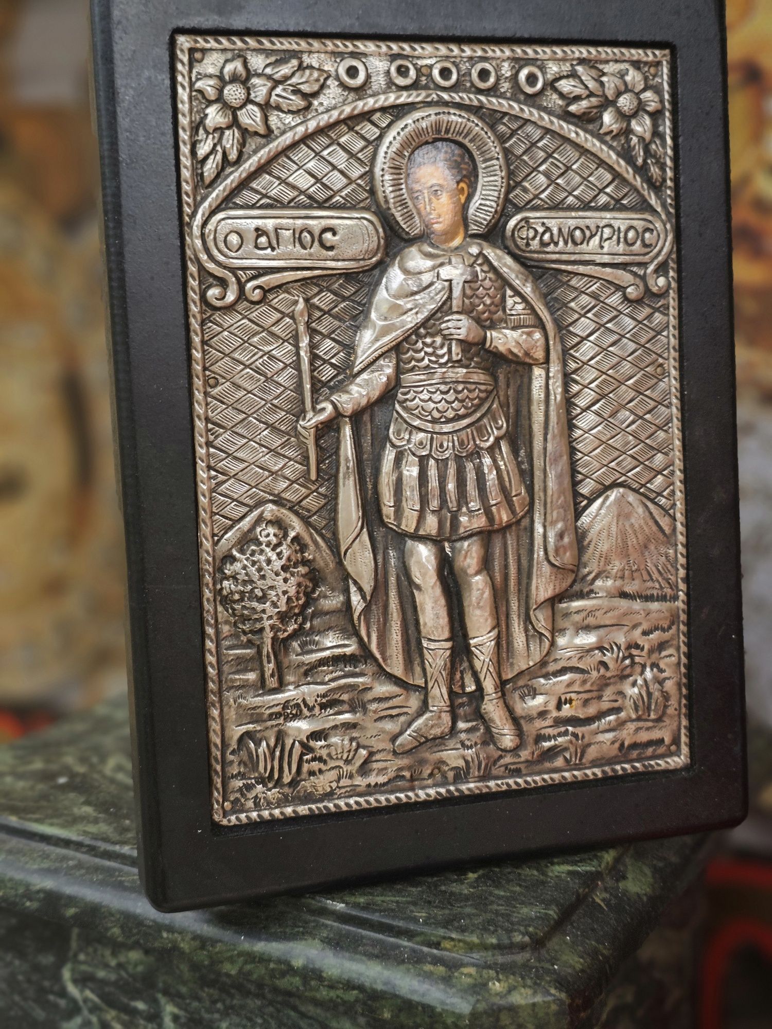 Старинни сребърни икони Проба 950