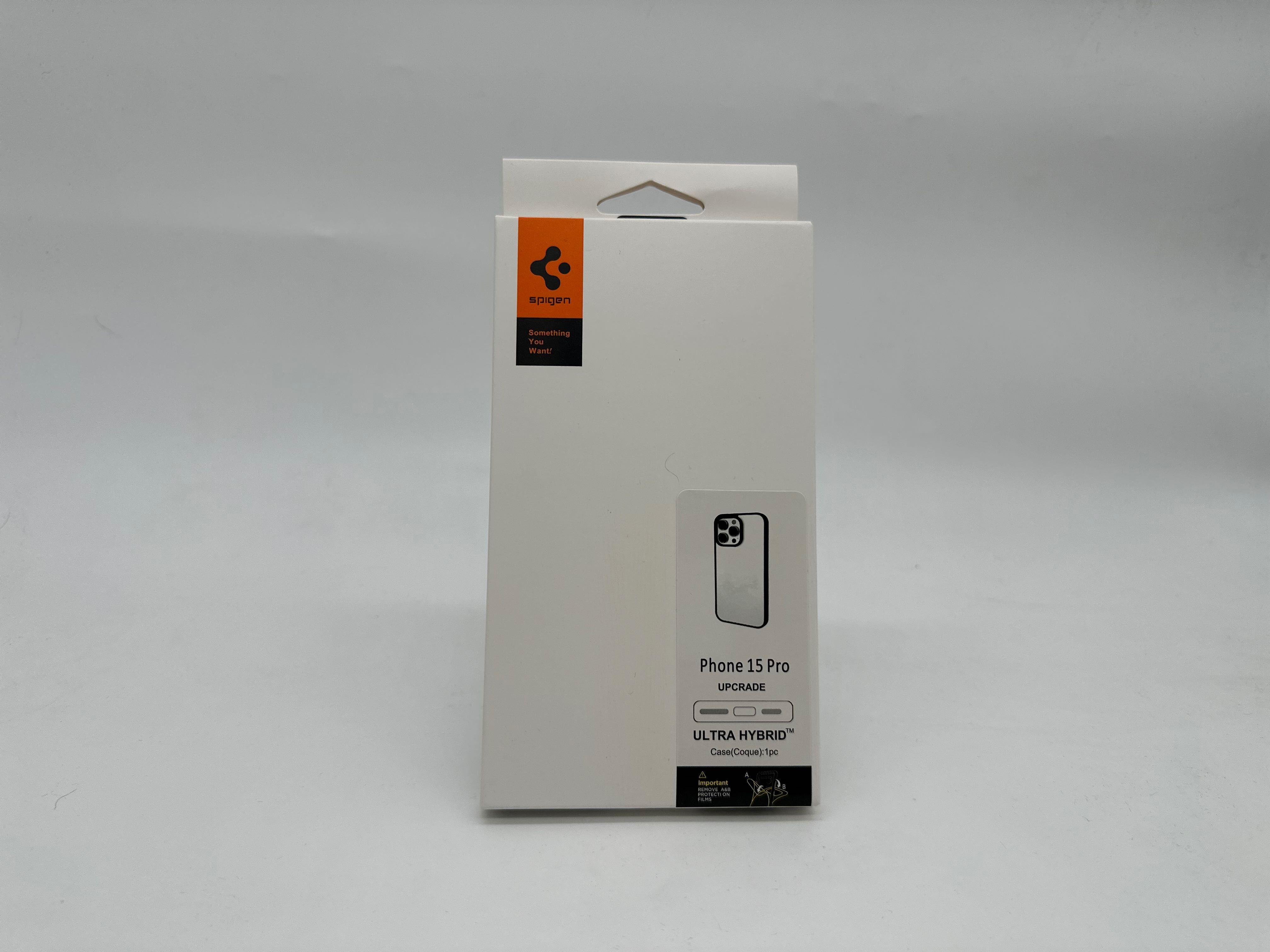 Чехол SPIGEN для iPhone 14/15 pro и pro max- Ultra Hybrid - Черный -