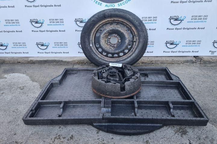 Kit pana complet cu organizator roata rezerva 5x110 205/55/16 Opel Ast