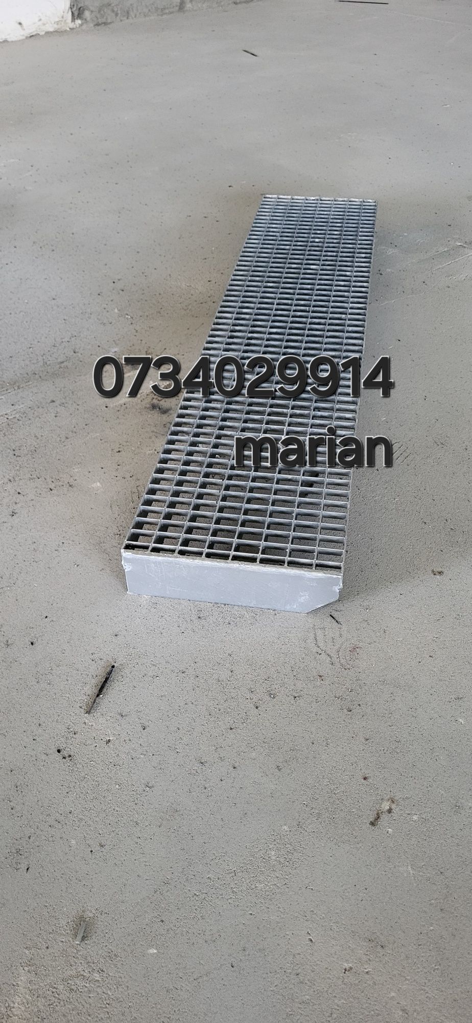 Trepte metalice zincate