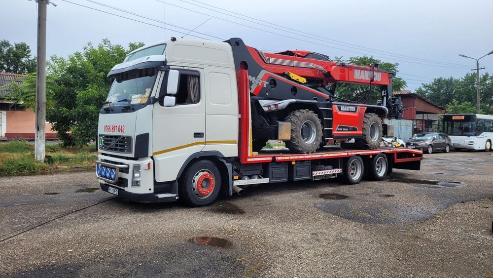Transport utilaje/tractoare/buldoexcavator/stivuitoare Oradea