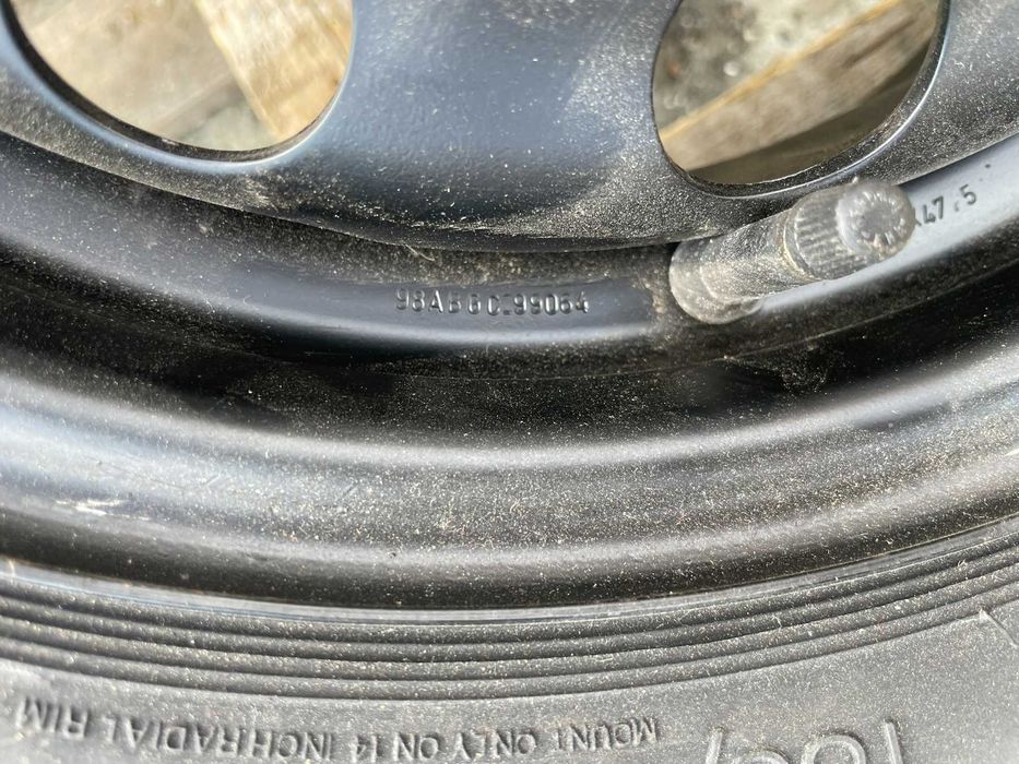 14 резервна джанта 4х108 FORD Focus Fiesta Ka 5,5J et47,5 185/65/14