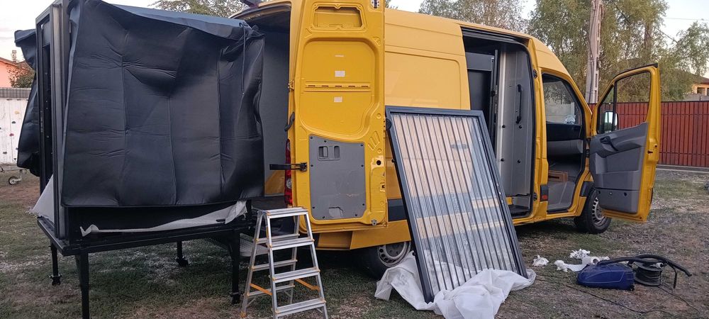 Camping caravan autoutilitara autorulota modul sprinter crafter ducato