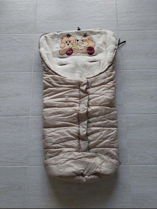 Sac de dormit bebe gros cu interior pufos
