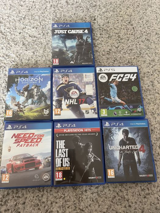 Jocuri pentru ps4 si ps5 de vanzare