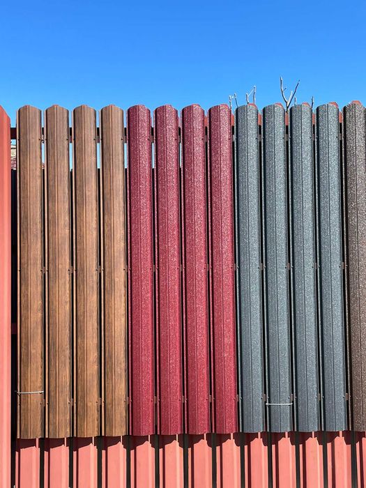 Șipcă metalică | Gard tip jaluzele | Importator direct