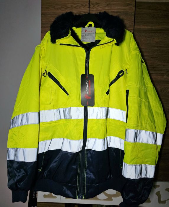 Jachetă Gunnar Norway 23648 Hi-Vis – Mărimea XXL, Nouă, Nepurtată