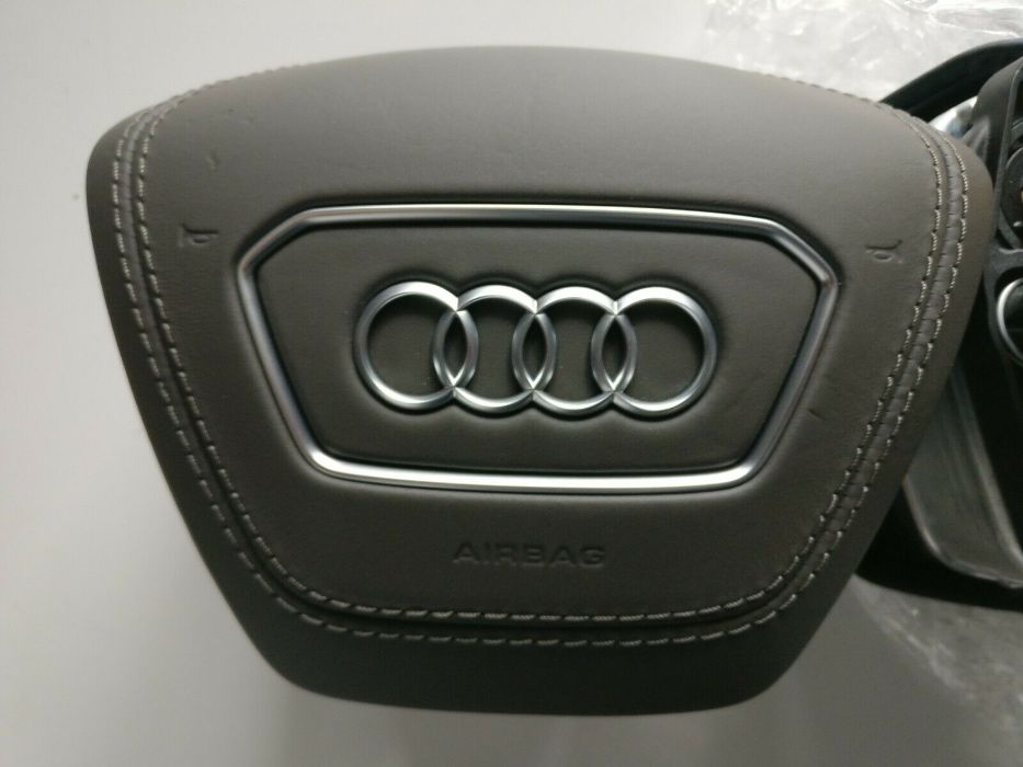 Airbag volan Audi A6 A7 C8 4K / A8 D5 4N0 2017- Piele Maro Piele