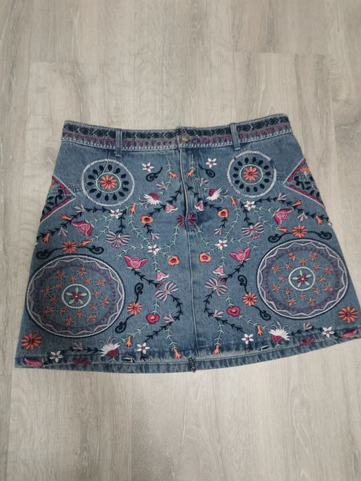 Fusta blugi de la Denim&Co