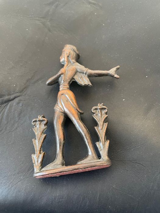 Statuie Vintage bronze print ,sculptura bronze stare f buna