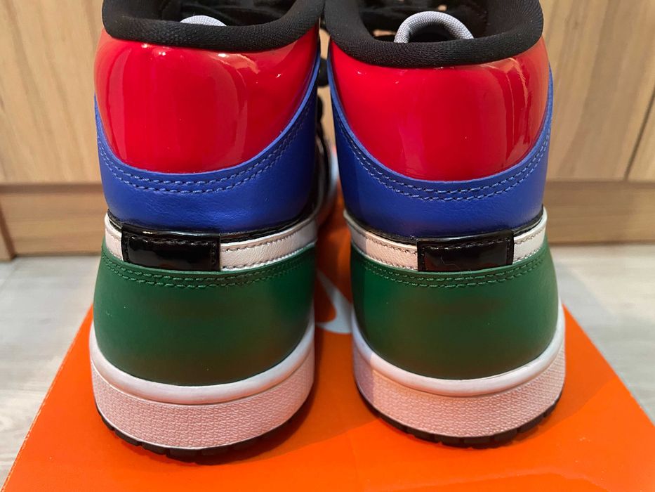 nike AIR JORDAN 1 mid SE retro multicolor дамски,женски кецове ном. 40