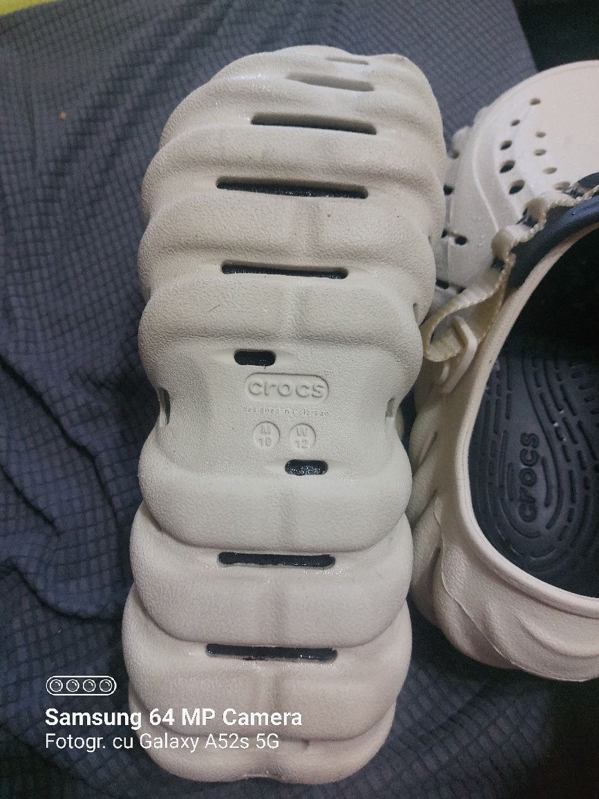 Papuci -sanda Crocs,purtati o data ,masura 12=44-45