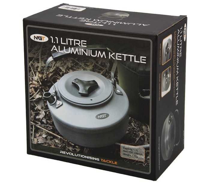 Чайник за къмпинг и риболов NGT 1.1 LITRE