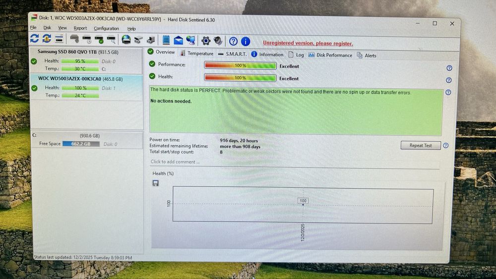 HDD 500GB WD Black | Testat | 100% Viata