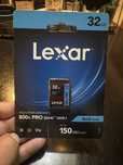 Карта памет 32GB Lexar Professional 800x Pro SDHC UHS-I