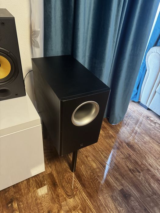 Subwoofer activ Canton AS 10 + 3 sateliți Canton MX – Made in Germany