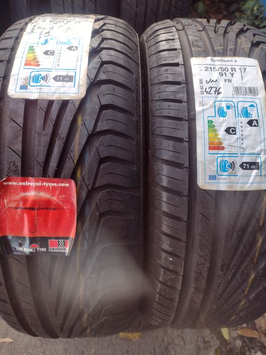 Нови 2бр.215/50/17 Uniroyal RS3 dot0814
