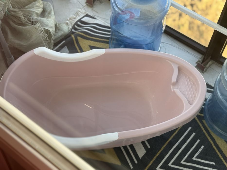 Детская ванночка с рождения до 6 мес