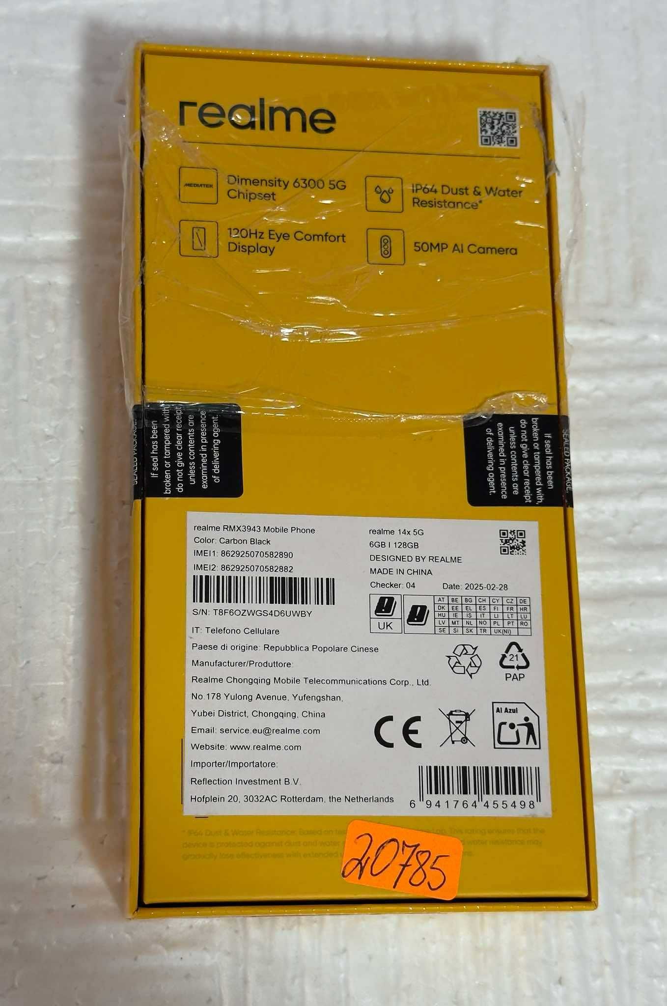 Телефон Realme 14x 5G
