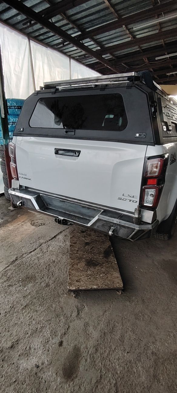 Силовые бампера, кунг, на D-max