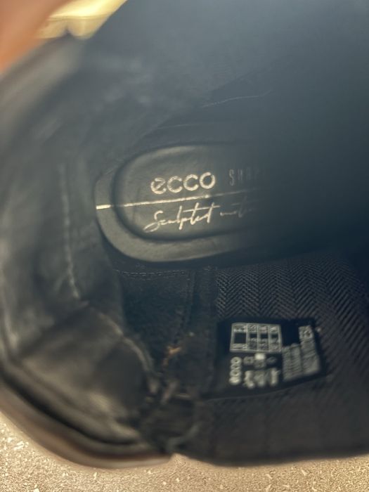 Botine dama din piele ,Ecco