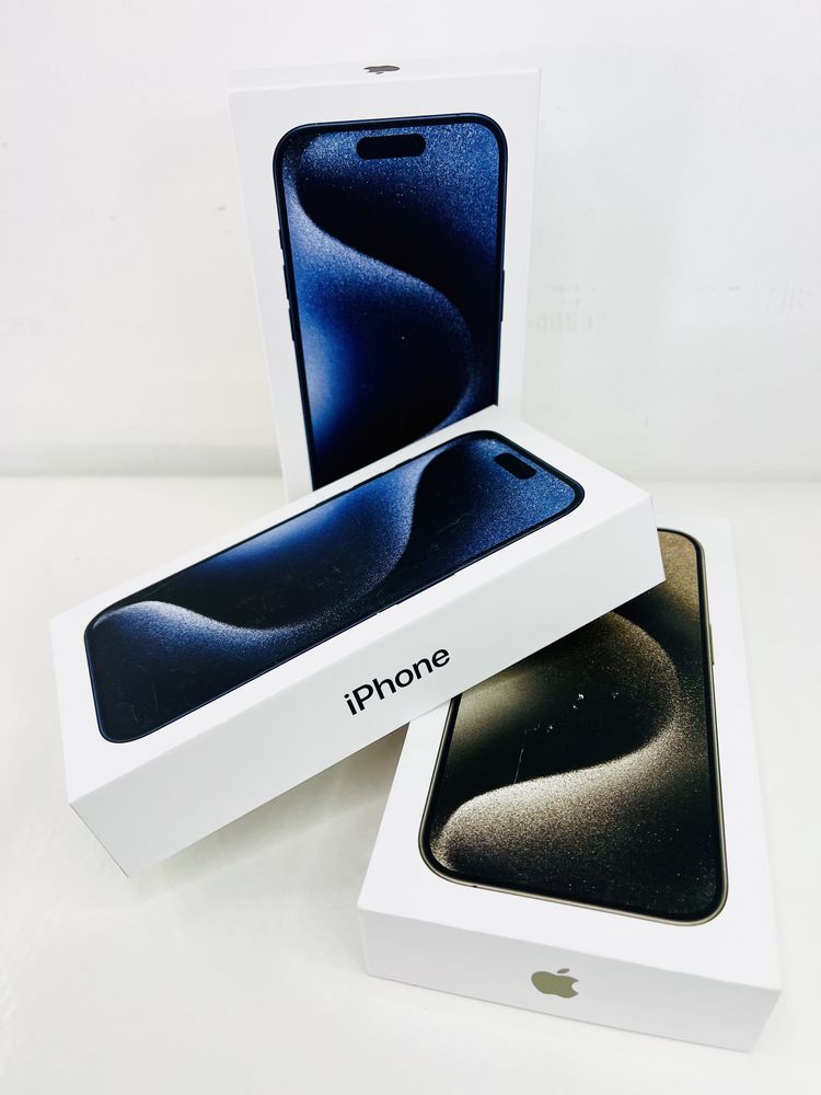 НОВ! Apple iPhone 15 Pro 128GB EU Natural / Black / Blue Гаранция!