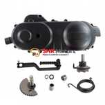 Capac transmisie scuter China 4T Gy50 cc mic , roata pe 10 (complet)