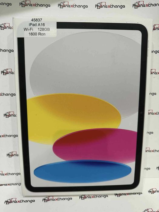 iPad A16 Silver 128GB Wi-Fi Sigilata