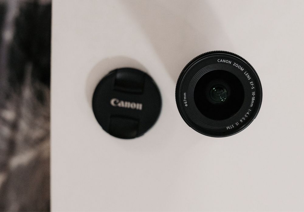Canon 10-18mm montura efs + cadou