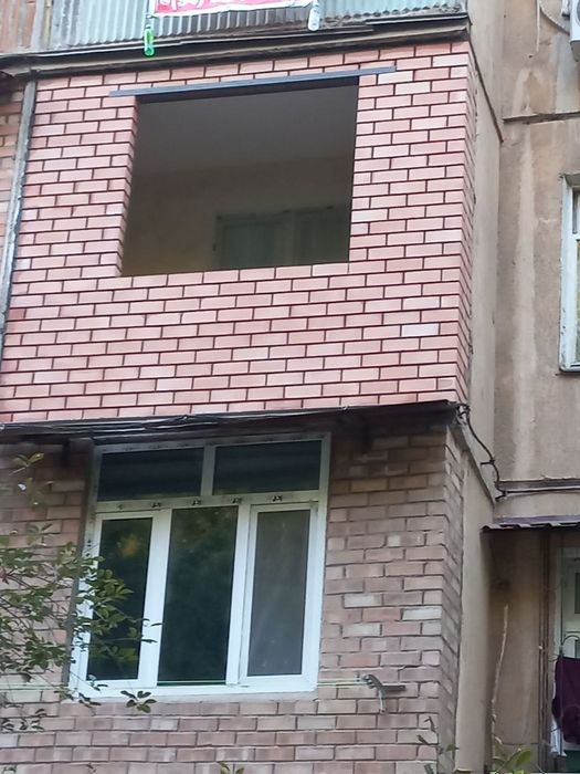 Кладка балкон решотка казирок 3дня