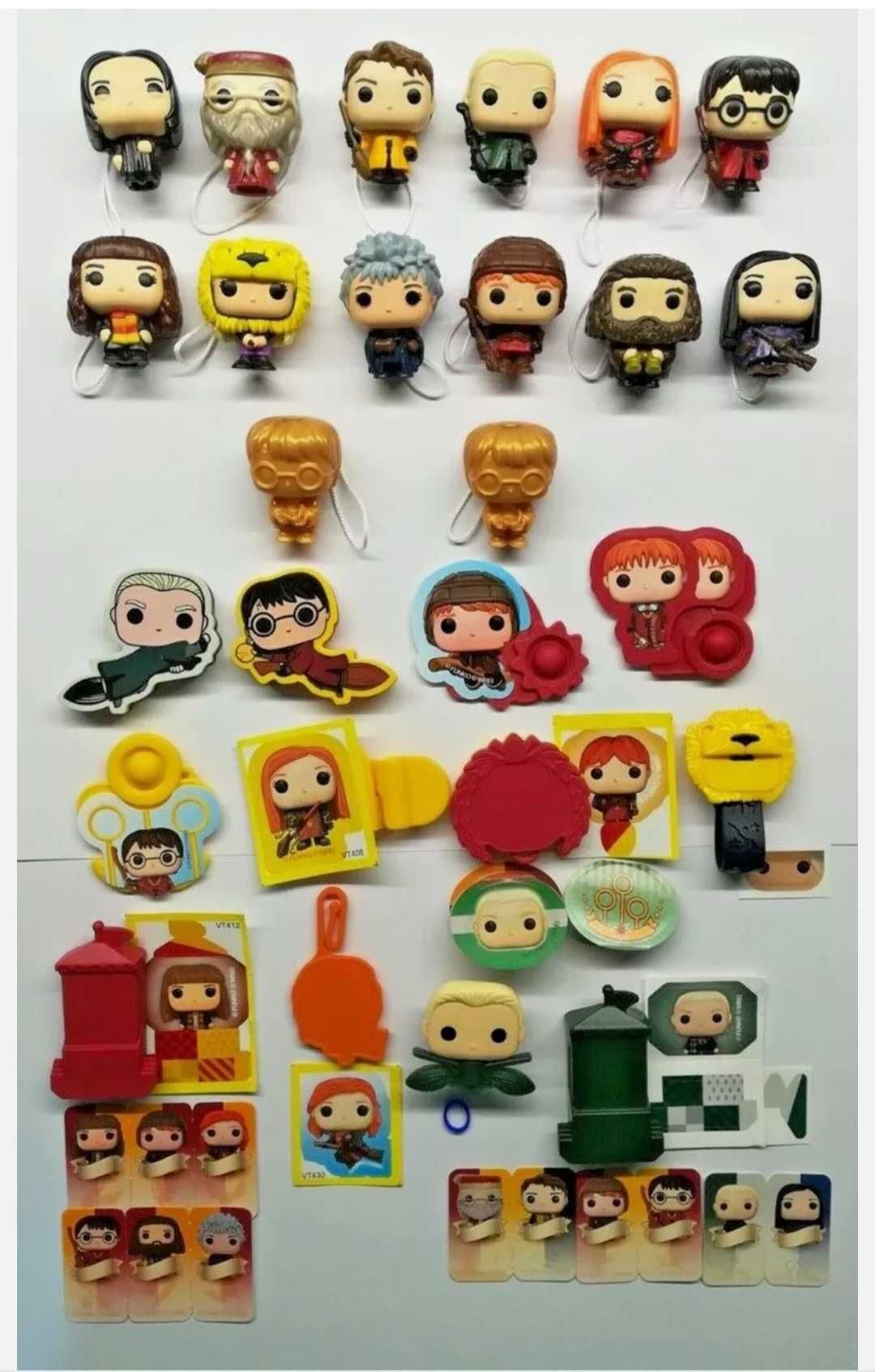 Harry Potter kinder joy/Хари Потър киндер цялата колекция с листчета