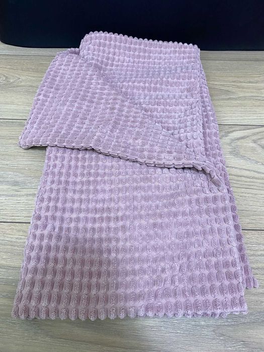 Huse de perna catifelate roz-violet, noi