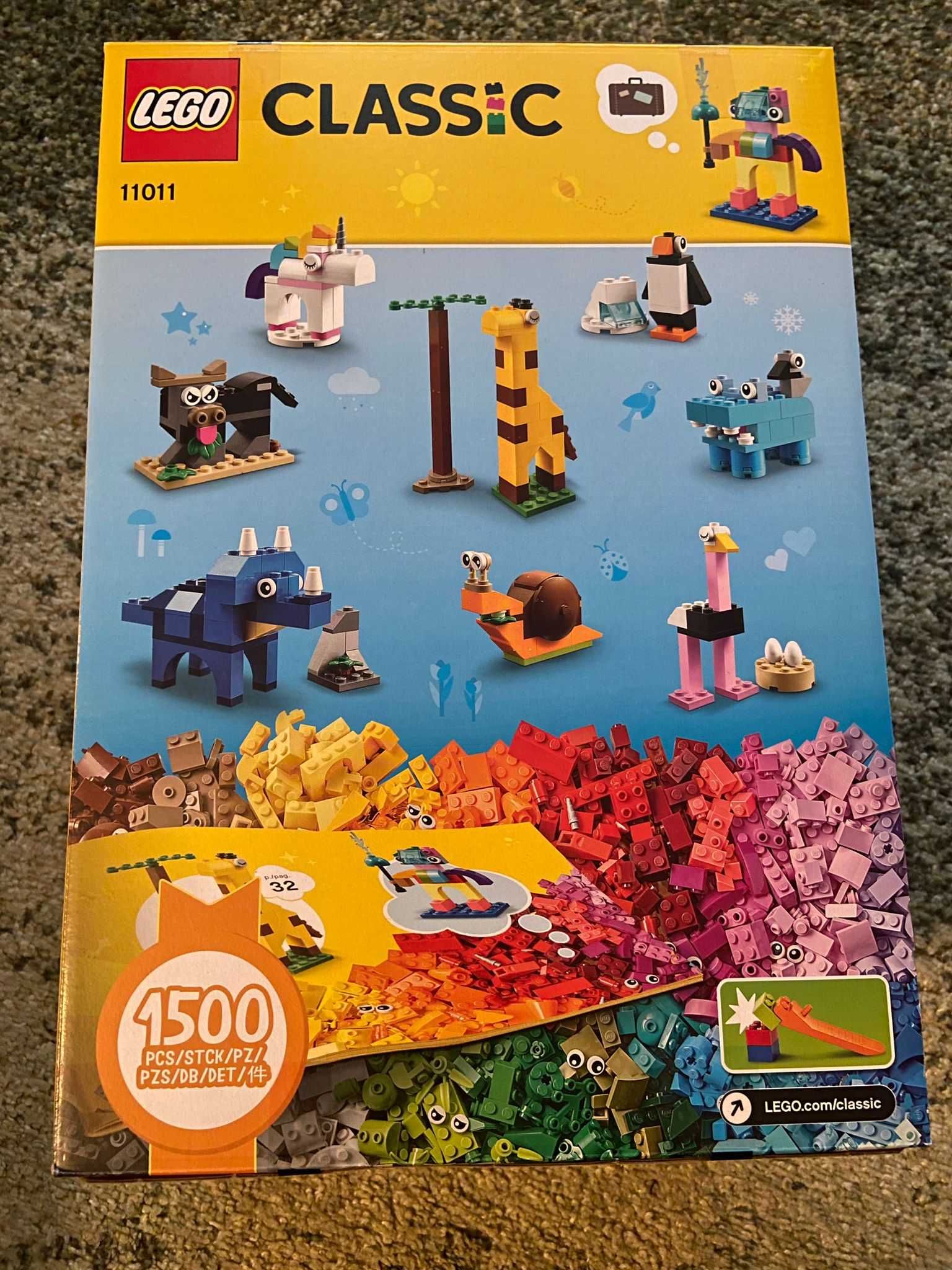 Lego Classic 1500 piese