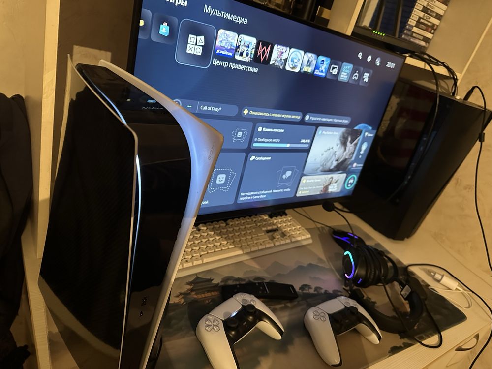 PlayStation 5 и 20 игр 2 джостика