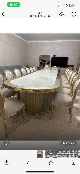 Столы и стулья   В зал и в кухню