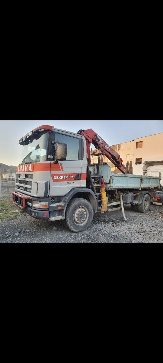 Macara basculabila 4x4 Scania