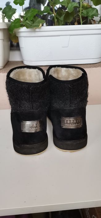 Боти Esprit 38 н. Естествен велур