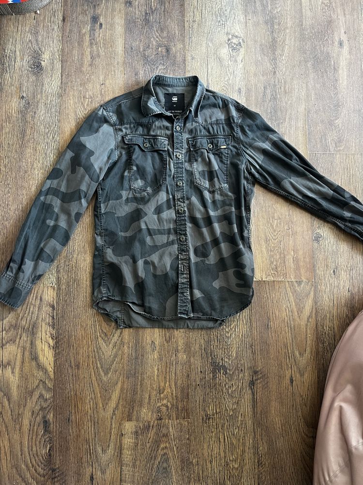 Камуфлажна мъжка риза G-Star RAW
