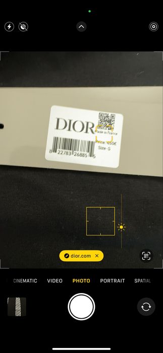 Dior-Чисто нова дамска вълнена тениска S размер