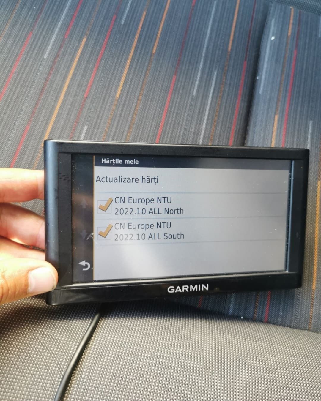 Navigație GPS Garmin profi Nuvi 65LMT cu ecran mare