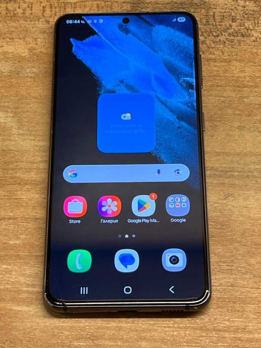 Samsung S21 5G / 128GB / 8GB / Черен / пукнато стъкло / не е заключен