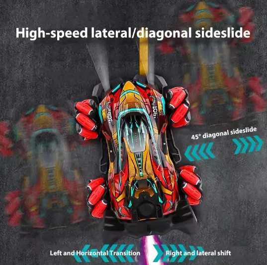 Masinuta cu telecomanda, Stunt RC Car, Spray Car, 2.4GHz RC