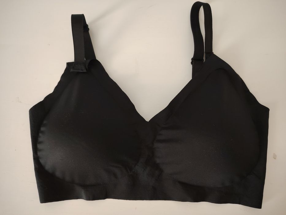 Sutien tip bustiera, negru, mărime M, nou-nout