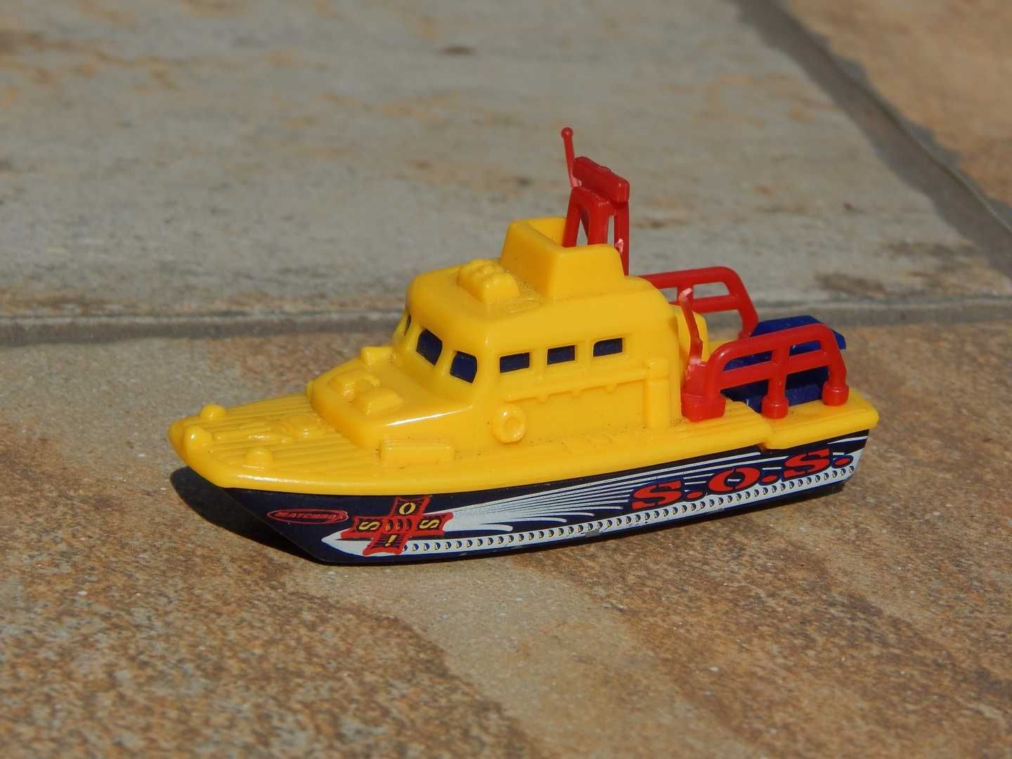 Macheta Sea Rescue Boat barca salvamar Matchbox 1998 scara 1:100