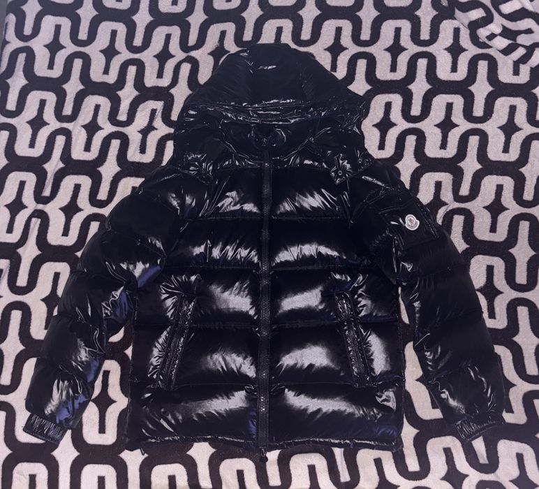 [Pret Negociabil] Geaca Moncler neagra marimea L cu nfc