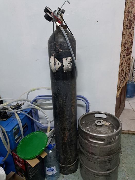 Баллон полный заправкасы жасалган