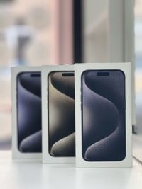 Iphone 15 Pro Max sigilat 1 terra black si blue