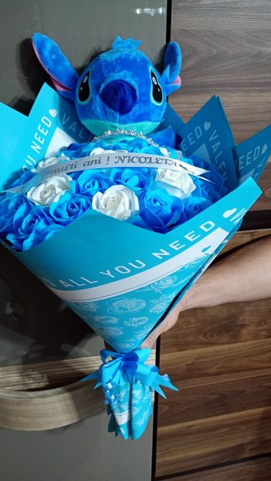 Buchete de trandafiri din săpun