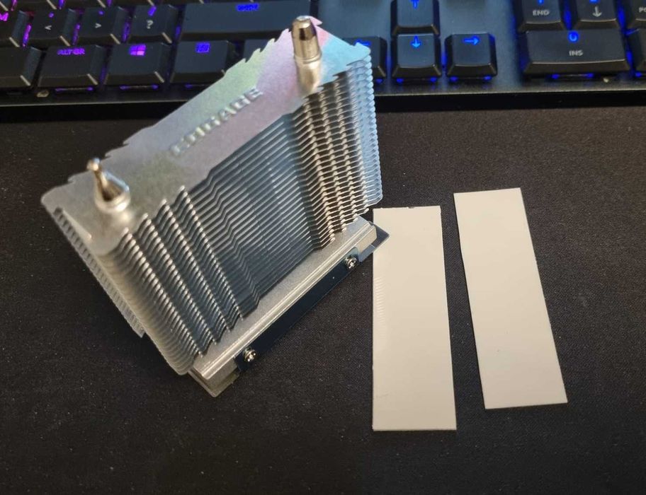 Cooler SSD M.2 NVMe radiator pasiv Aluminiu 80mm diferite modele.