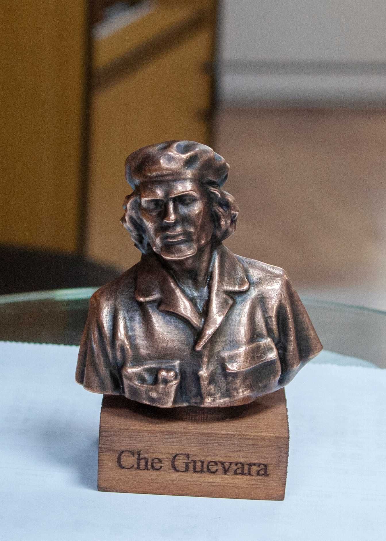 Бюст на Ернесто Че Гевара (Che Guevara).Медна галванопластика.